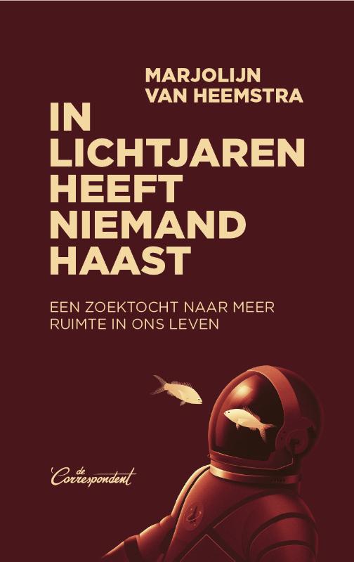 Omslag van In lichtjaren heeft niemand haast