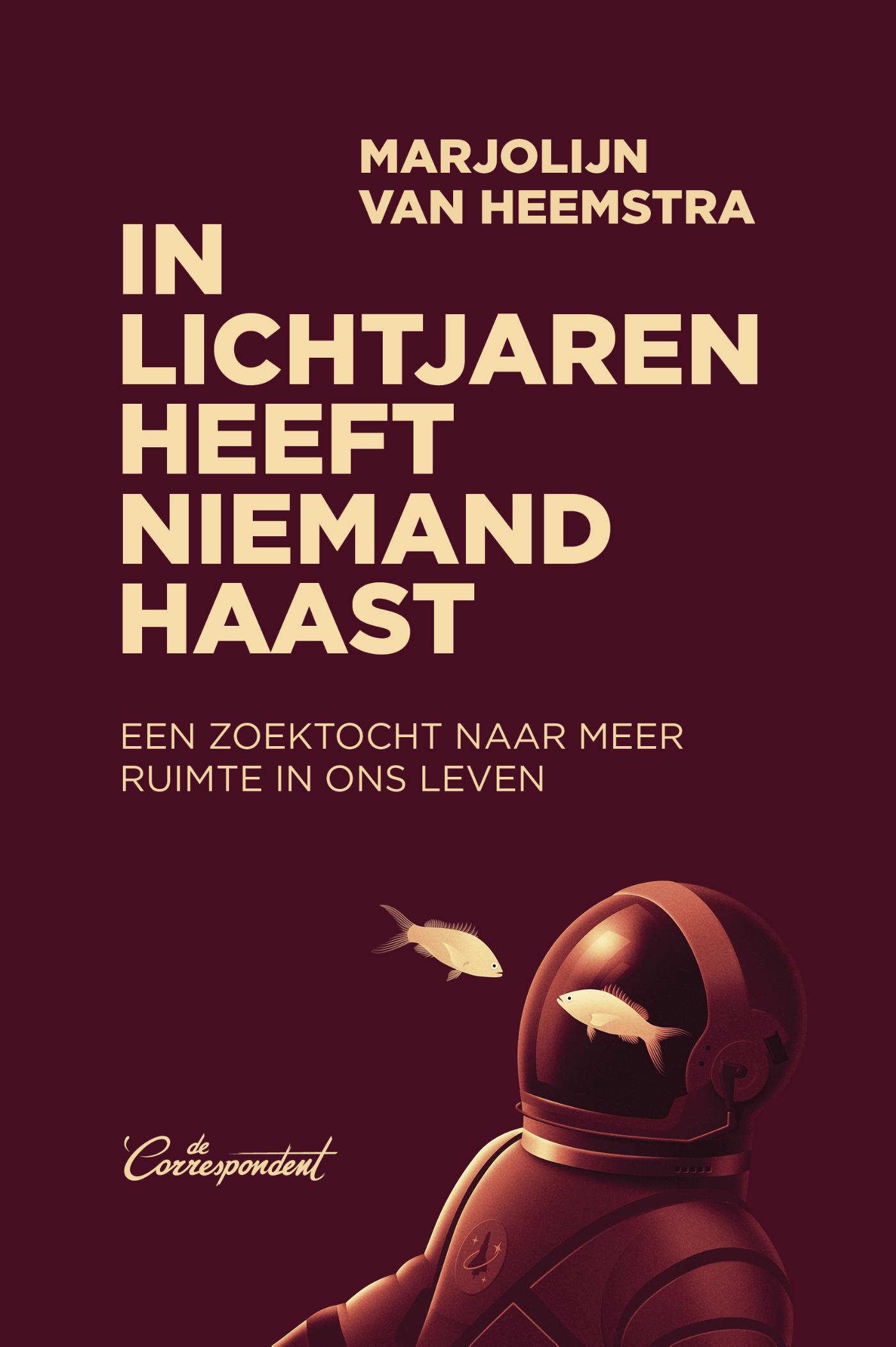 Omslag van In lichtjaren heeft niemand haast