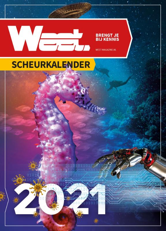 Omslag van Weet Scheurkalender 2021