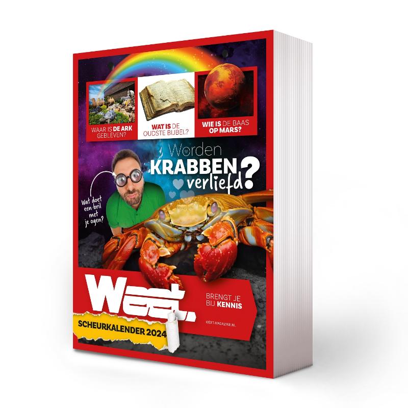 Omslag van Weet Scheurkalender 2024
