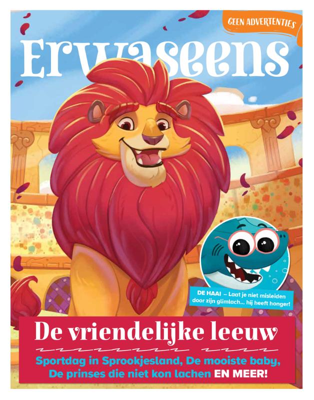 Omslag van De vriendelijke leeuw en 7 andere verhalen