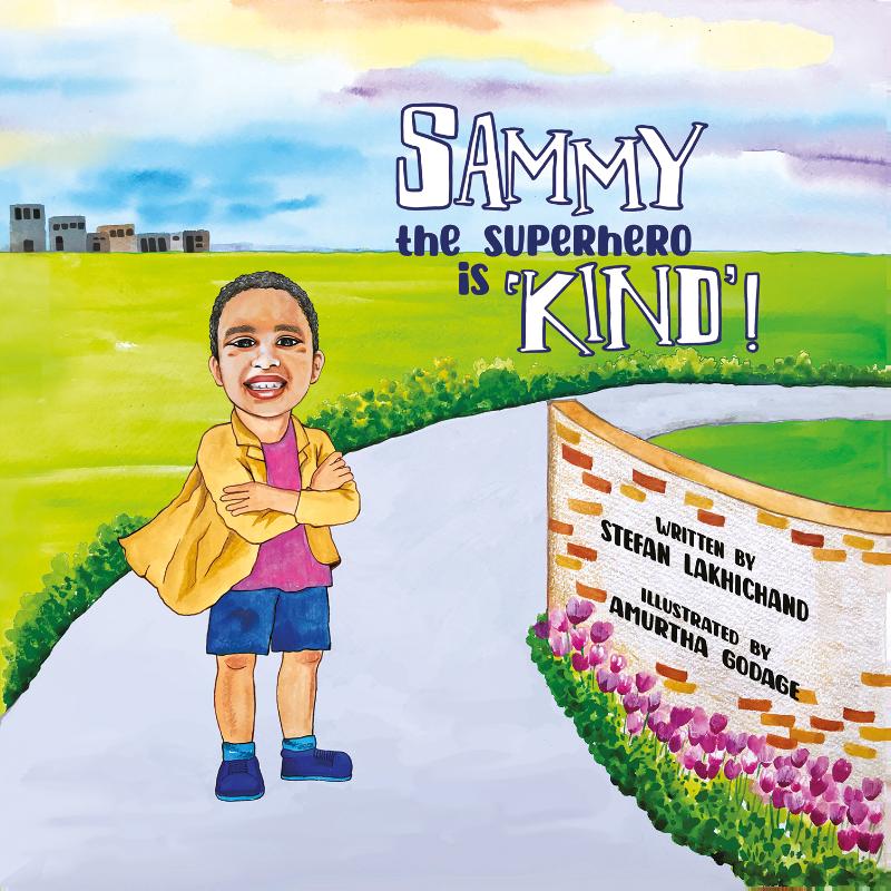 Omslag van Sammy the Superhero is 'Kind'