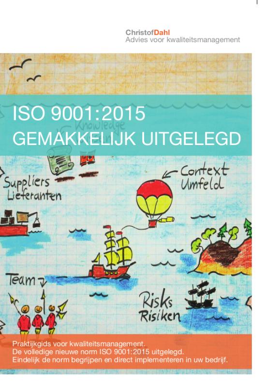 Omslag van ISO 9001:2015 gemakkelijk uitgelegd