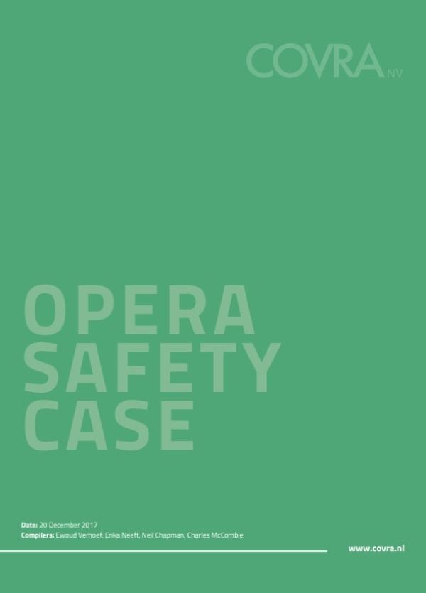 Omslag van OPERA Safety Case