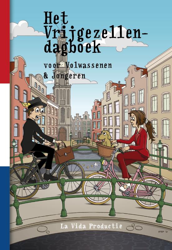 Omslag van Het Vrijgezellendagboek voor Volwassenen & Jongeren