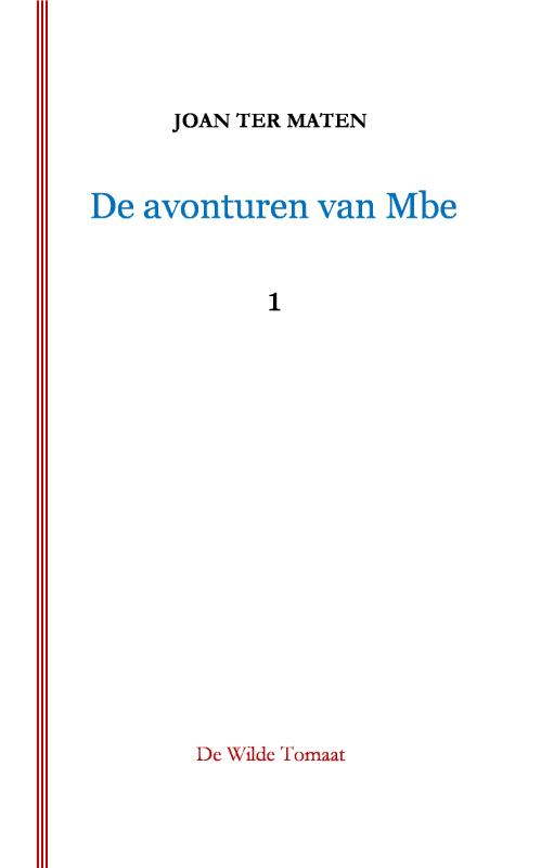 Omslag van De avonturen van Mbe