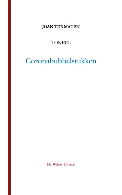 Omslag van Coronabubbelstukken