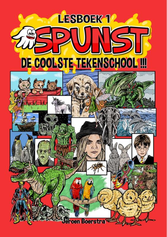 Omslag van Tekenschool SPUNST Lesboek 1