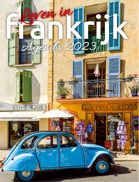 Omslag van Leven in Frankrijk Agenda 2023
