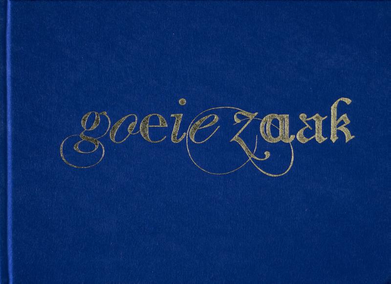 Omslag van Een goeie zaak