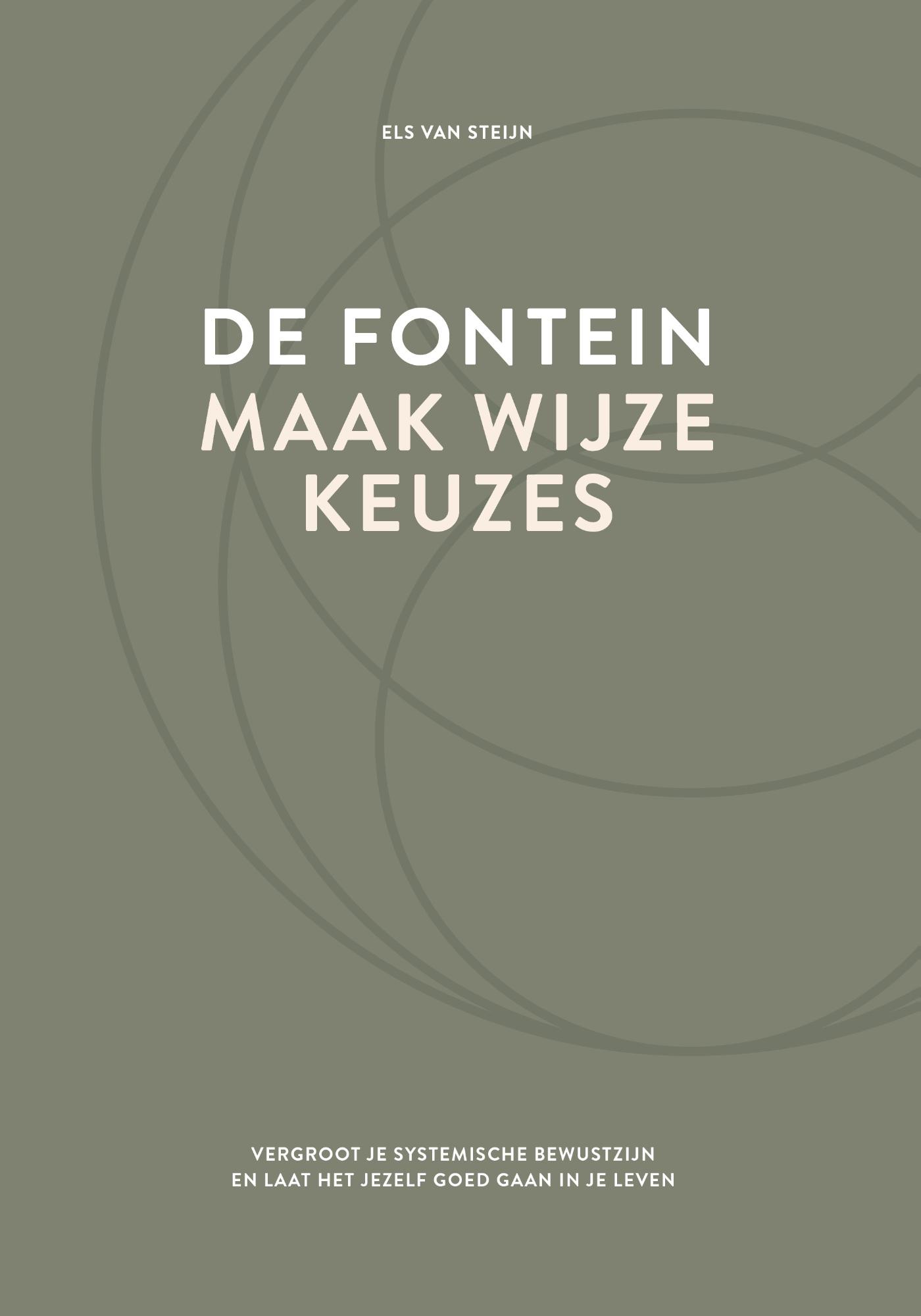 Omslag van De fontein, maak wijze keuzes