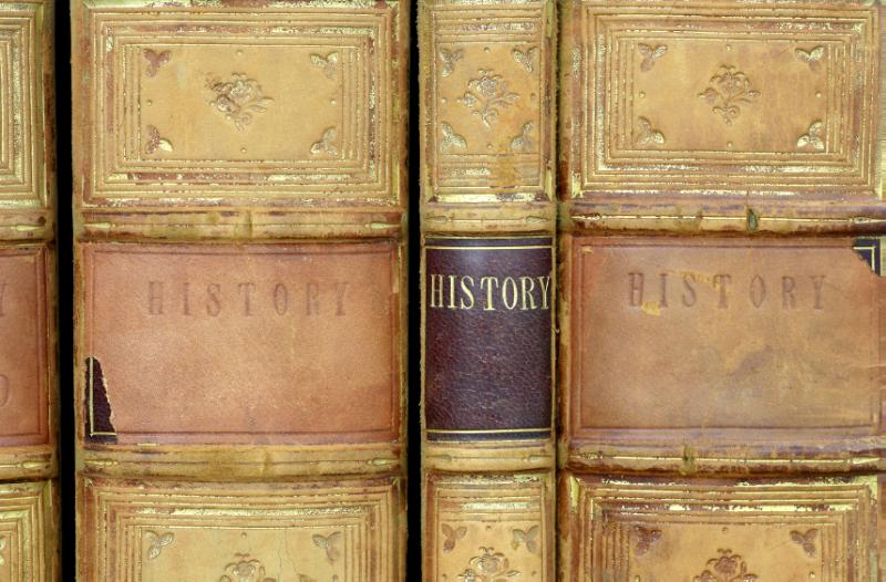 Omslag van E-learning 'Geschiedenis', voor zelfstudie tbv toelatingstoets van de Pabo
