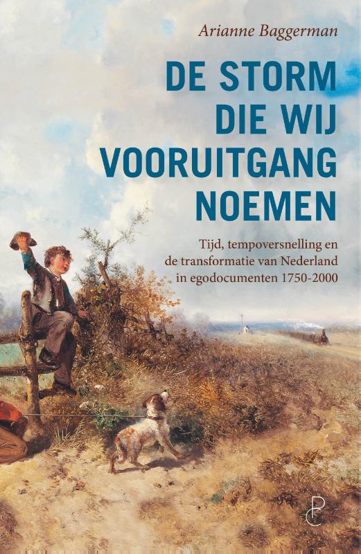 Omslag van De storm die wij vooruitgang noemen