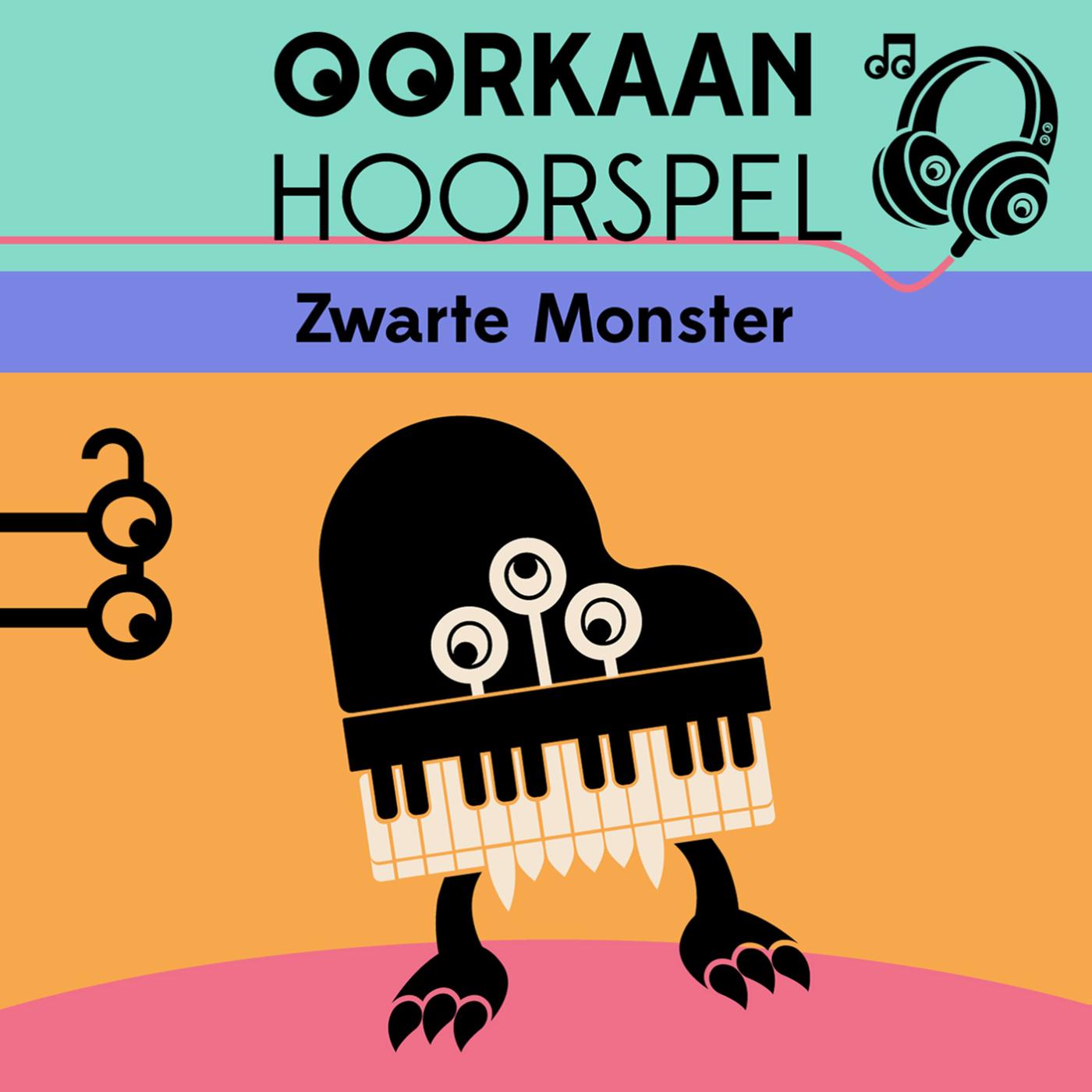 Omslag van Oorkaan Hoorspel Zwarte Monster