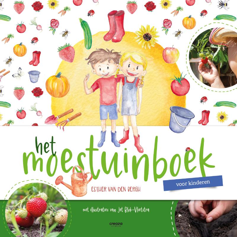 Omslag van Het moestuinboek voor kinderen