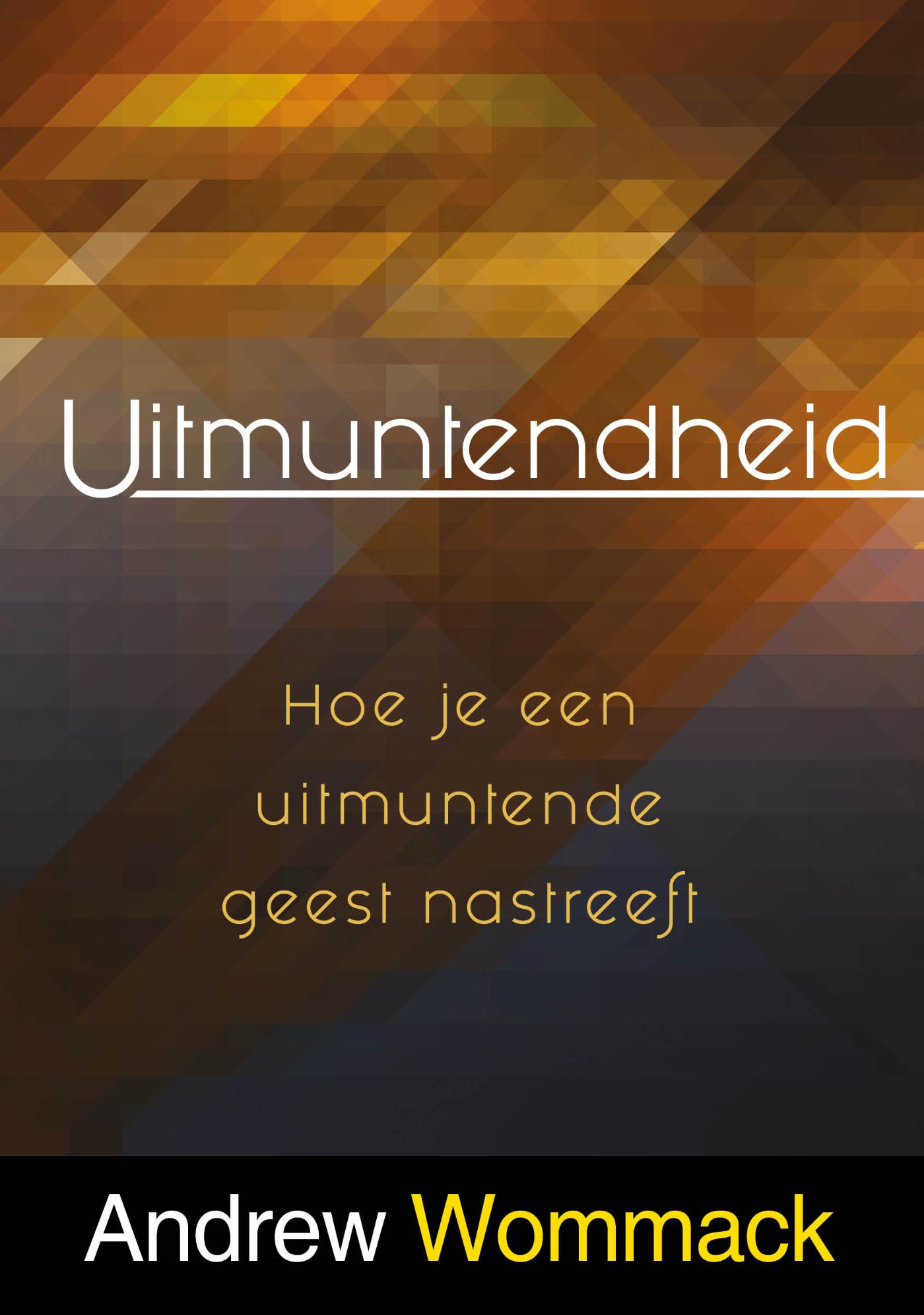 Omslag van Uitmuntendheid
