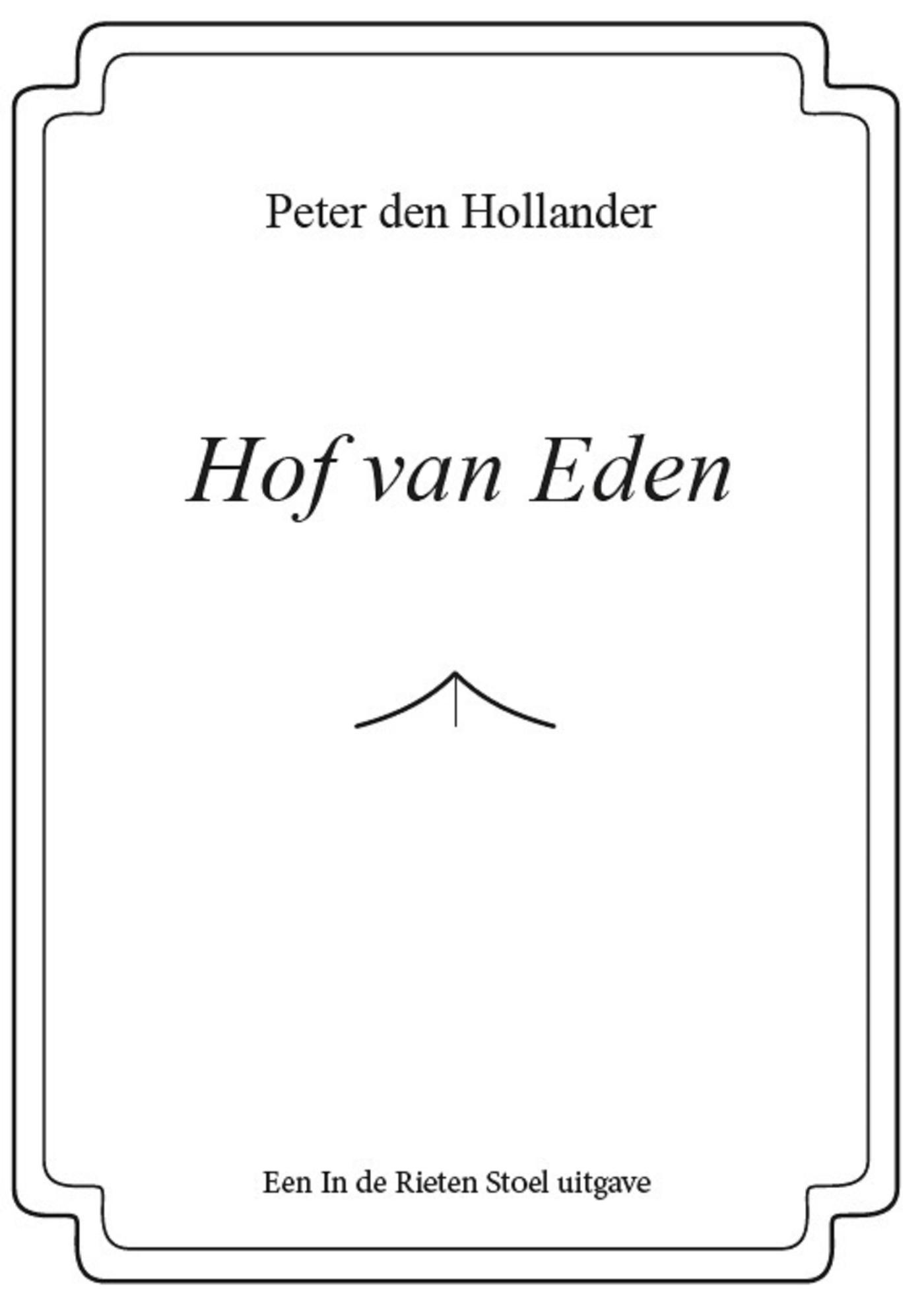 Omslag van Hof van Eden