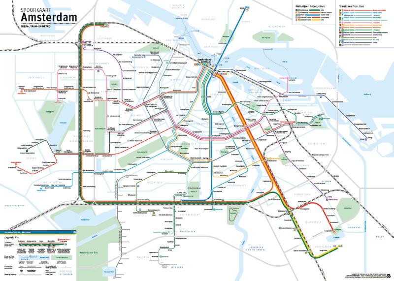 Omslag van Spoorkaart Rotterdam