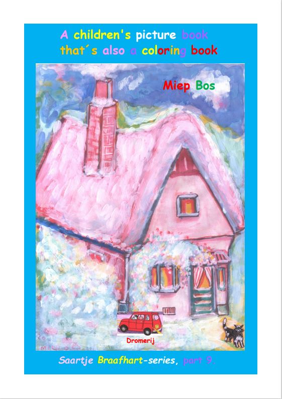 Omslag van A children's picture book that´s also a coloring book