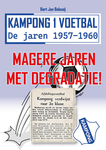 Omslag van Magere jaren met degradatie!