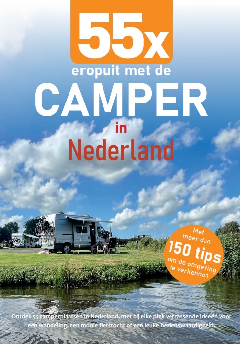 Omslag van 55x eropuit met de camper in Nederland
