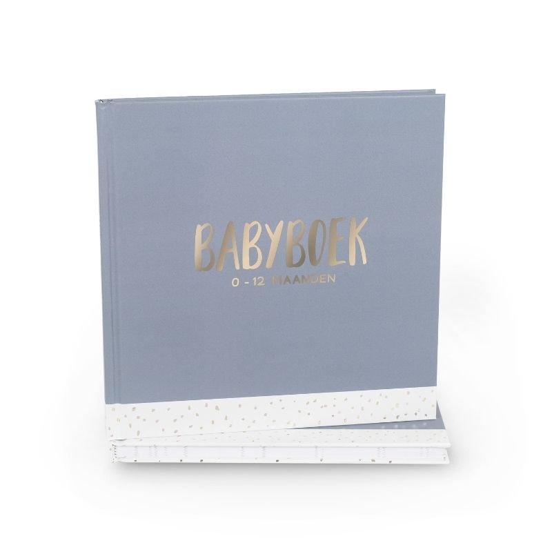 Omslag van Babyboek 0-12 maanden