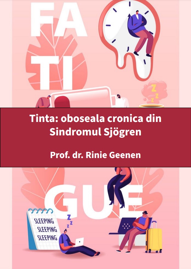 Omslag van Tinta: oboseala cronica din Sindromul Sjögren