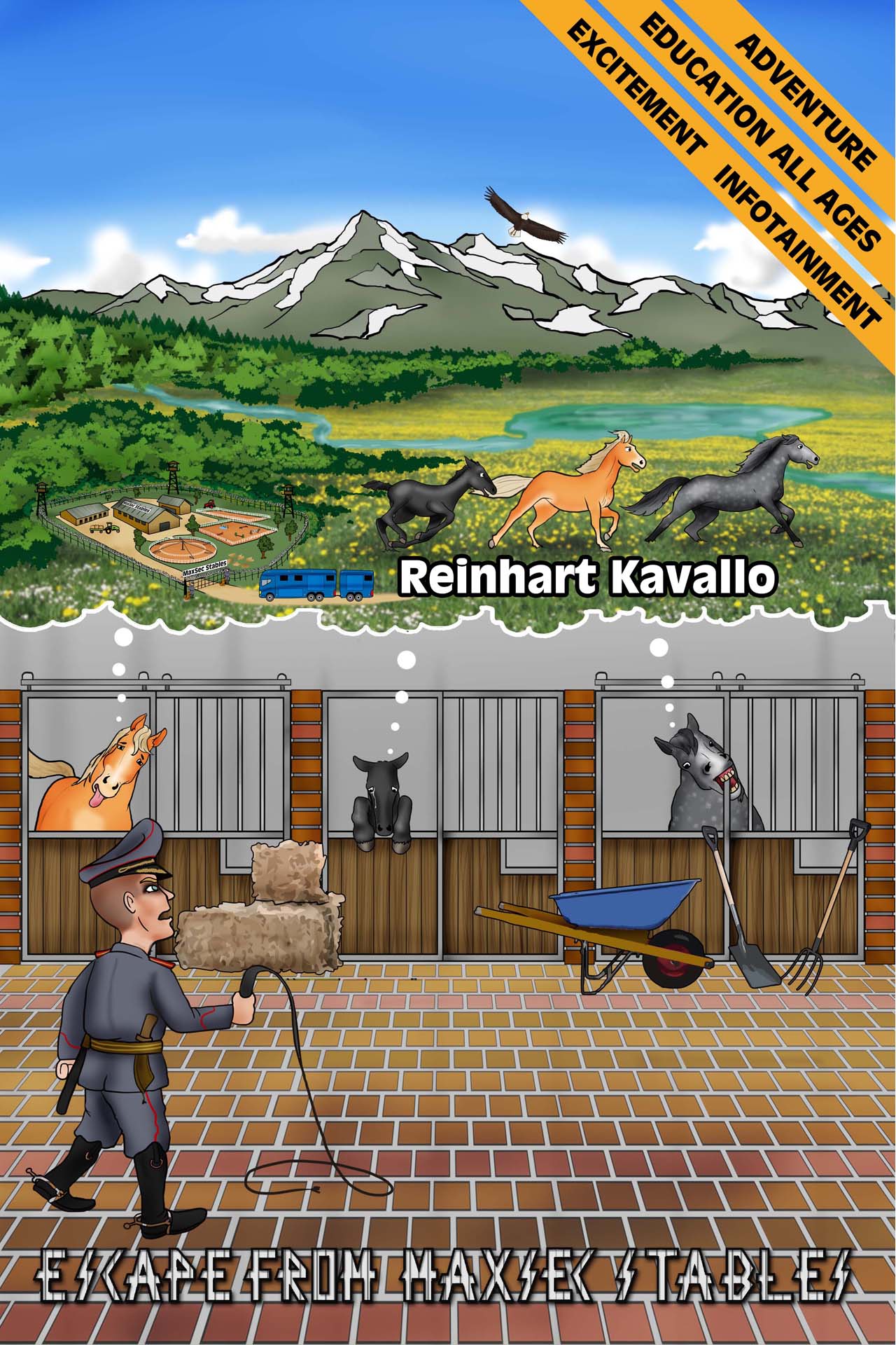 Omslag van Escape from MaxSec Stables