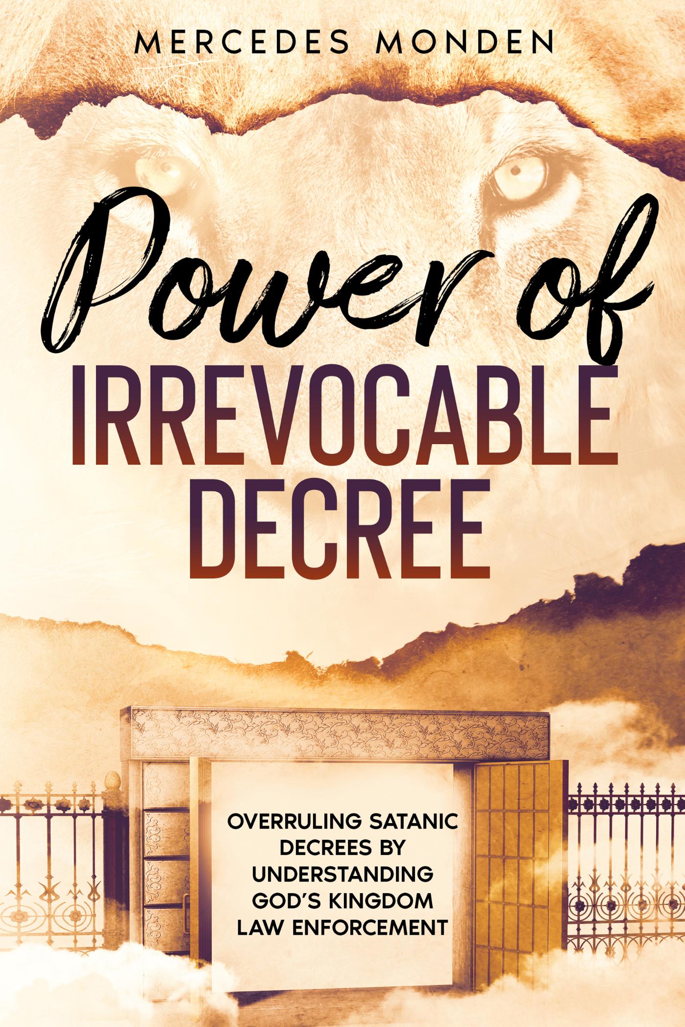 Omslag van POWER OF IRREVOCABLE DECREE