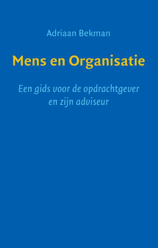 Omslag van Mens en Organisatie