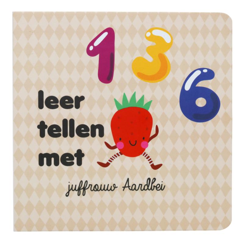 Omslag van Leer tellen met juffrouw Aardbei