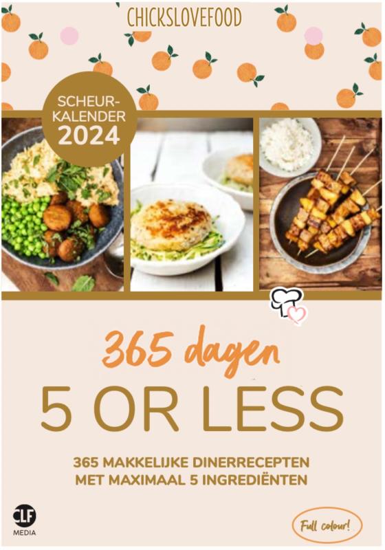 Omslag van 366 dagen 5 or less scheurkalender