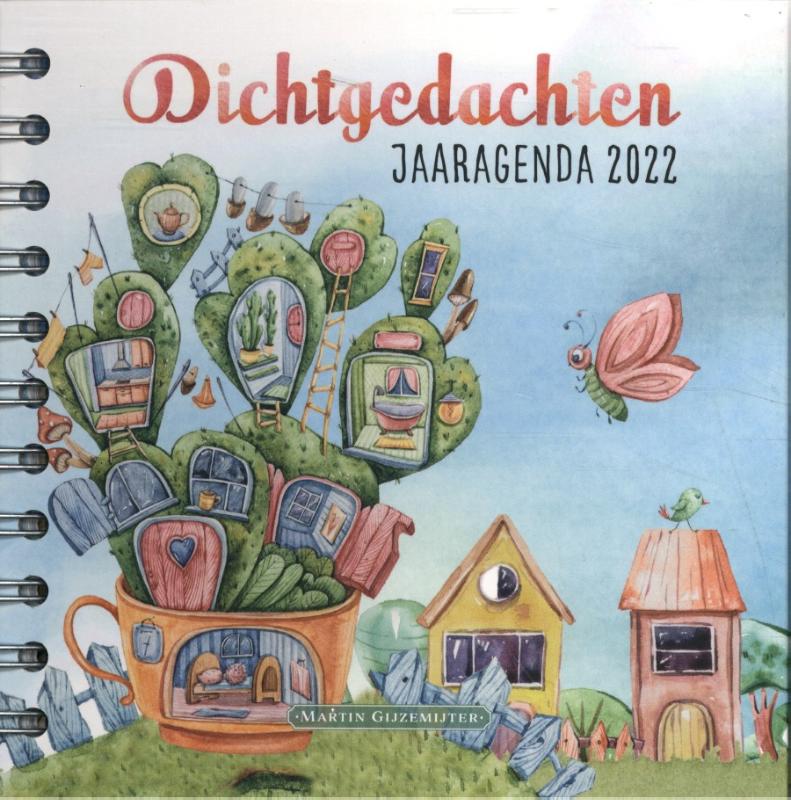 Omslag van Dichtgedachten Agenda 2022