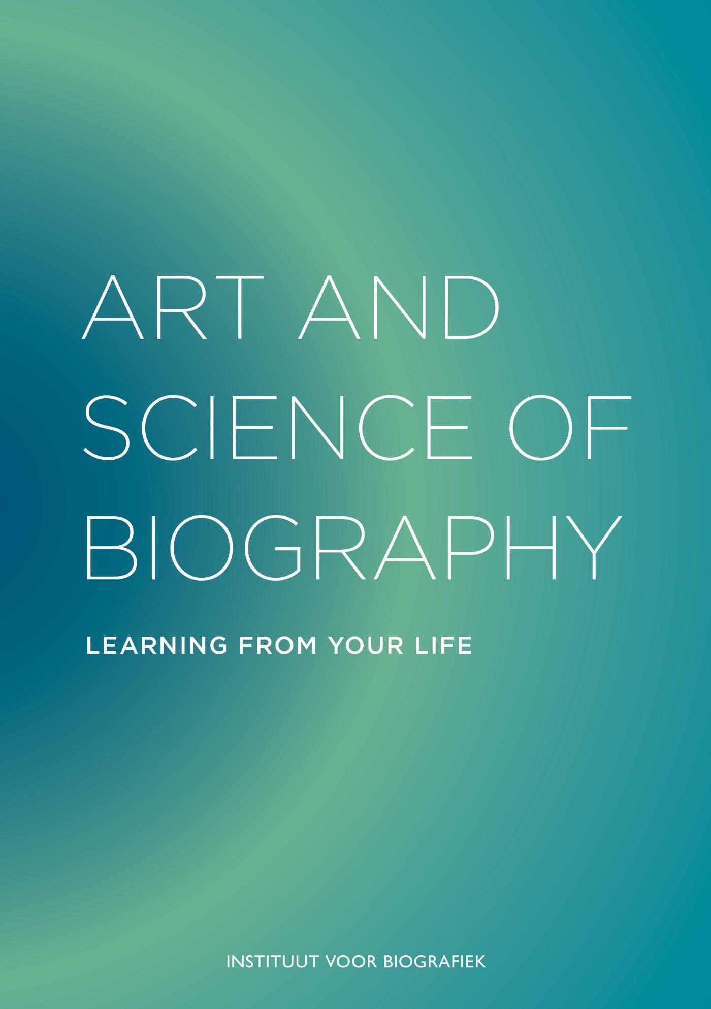 Omslag van Art and Science of Biography