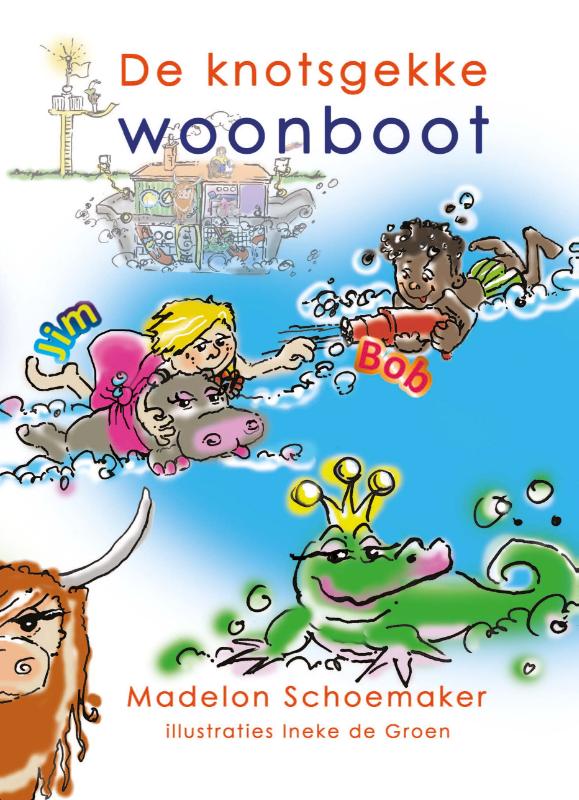 Omslag van De knotsgekke woonboot