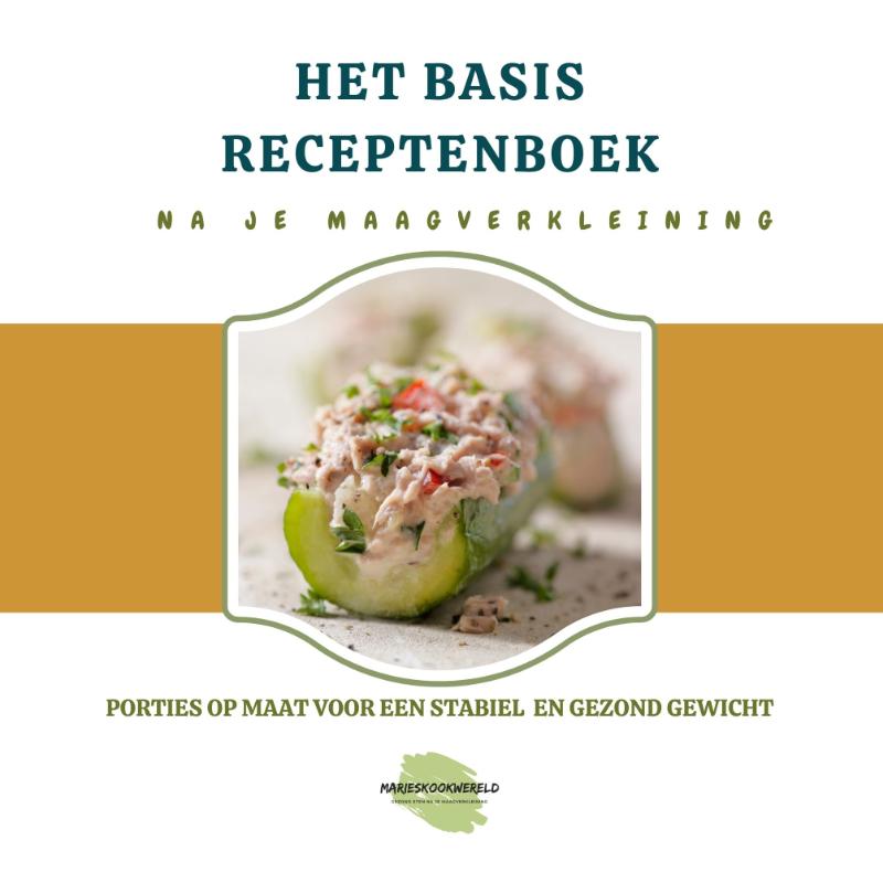 Omslag van Het basisreceptenboek na je maagverkleining
