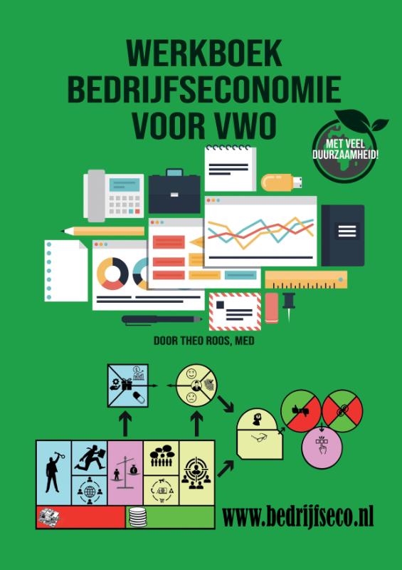 Omslag van Werkboek bedrijfseconomie voor vwo