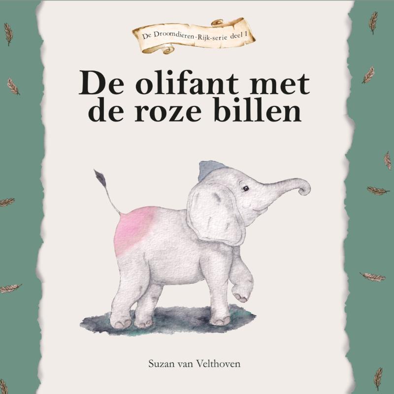 Omslag van De olifant met de roze billen