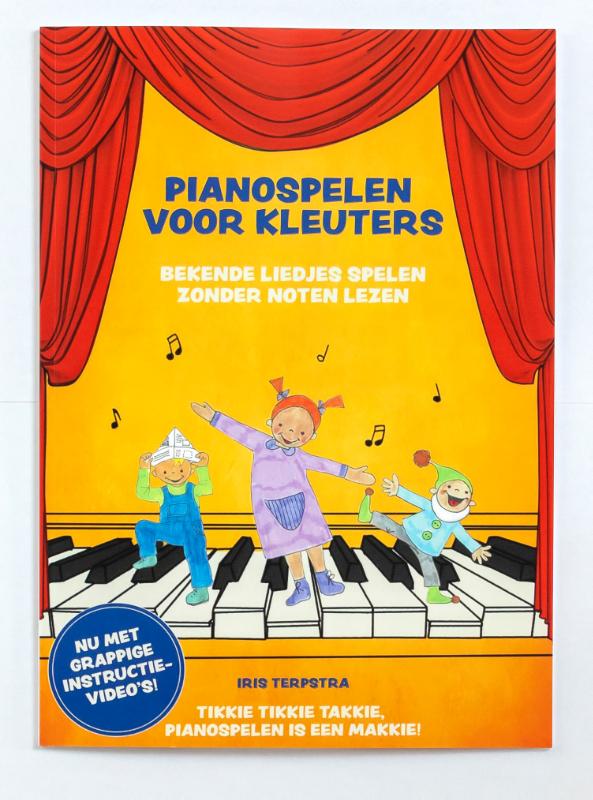Omslag van Pianospelen voor kleuters