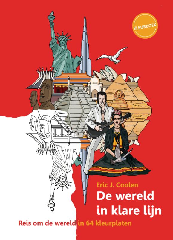 Omslag van De wereld in klare lijn