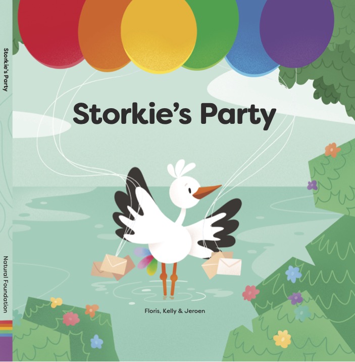 Omslag van Storkie's party