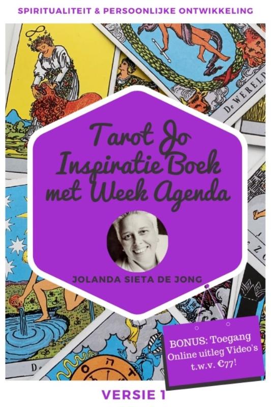 Omslag van Tarot Inspiratieboek en Agenda Versie 1