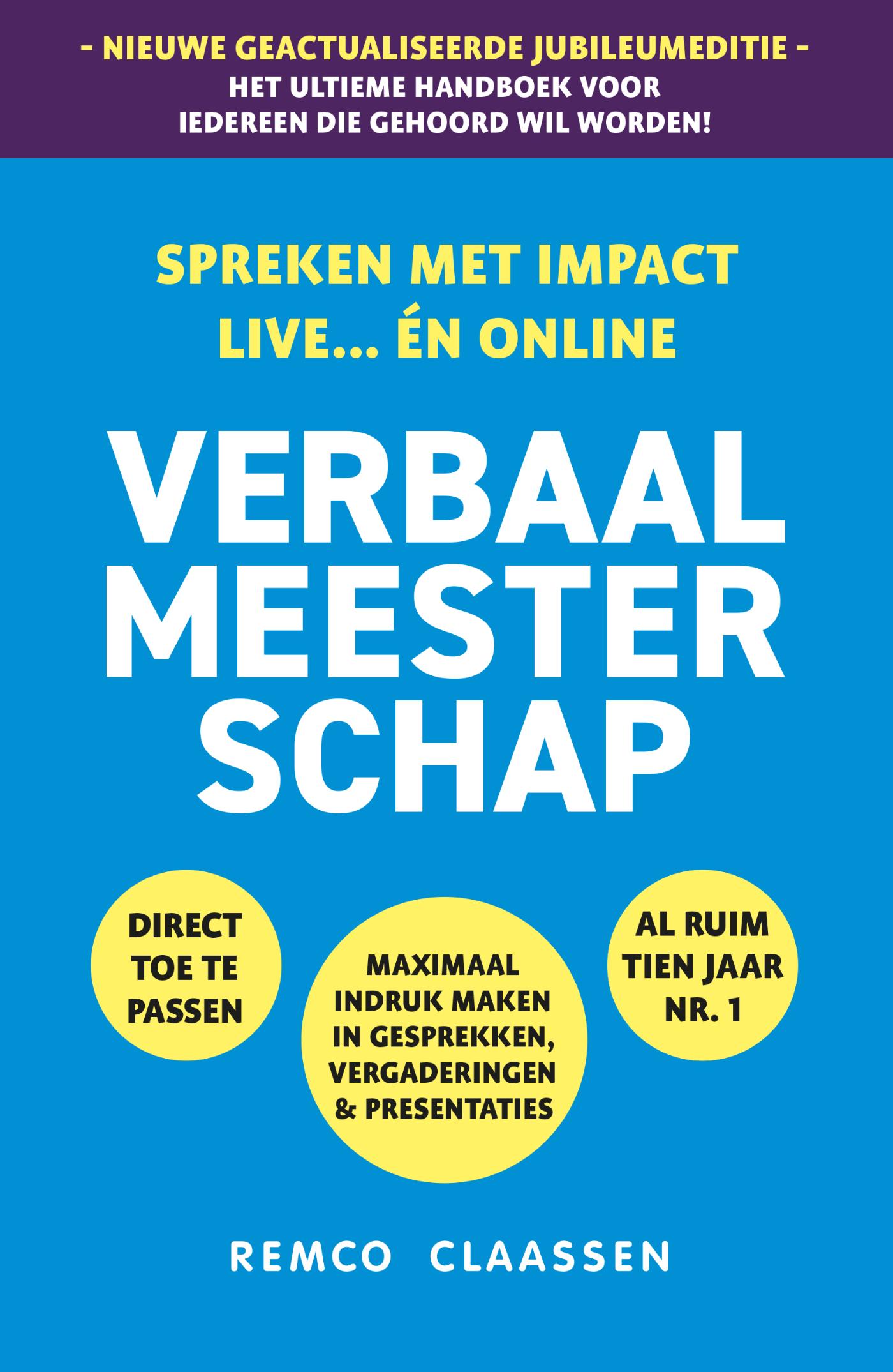 Omslag van Verbaal Meesterschap