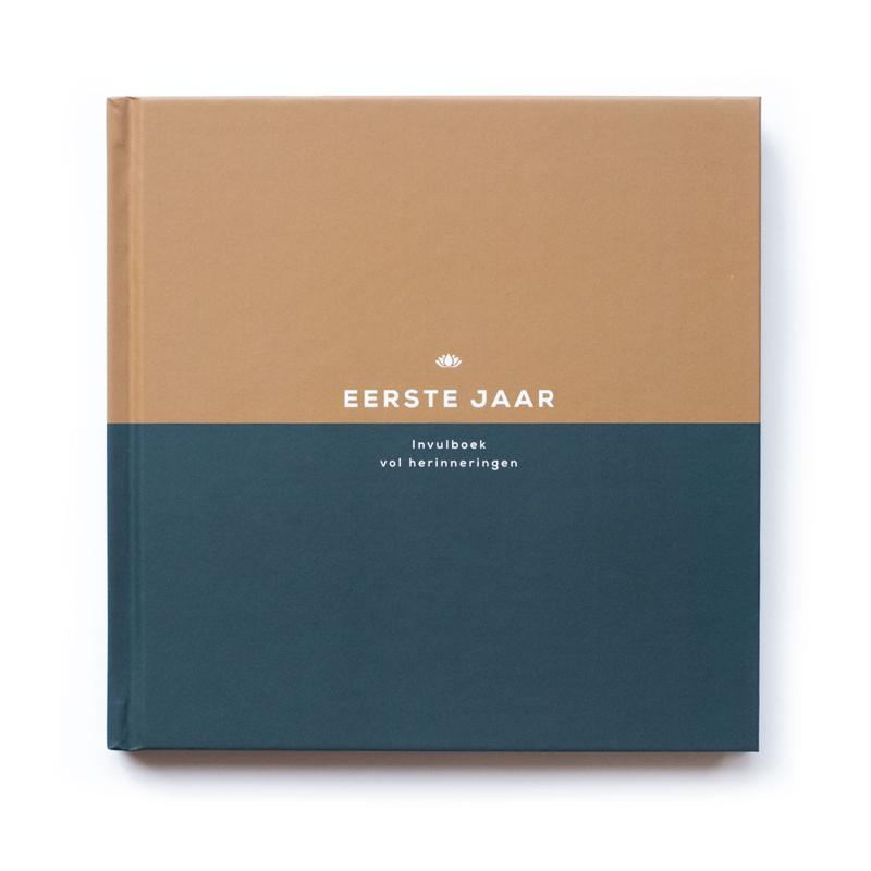 Omslag van Eerste jaar invulboek - jongen