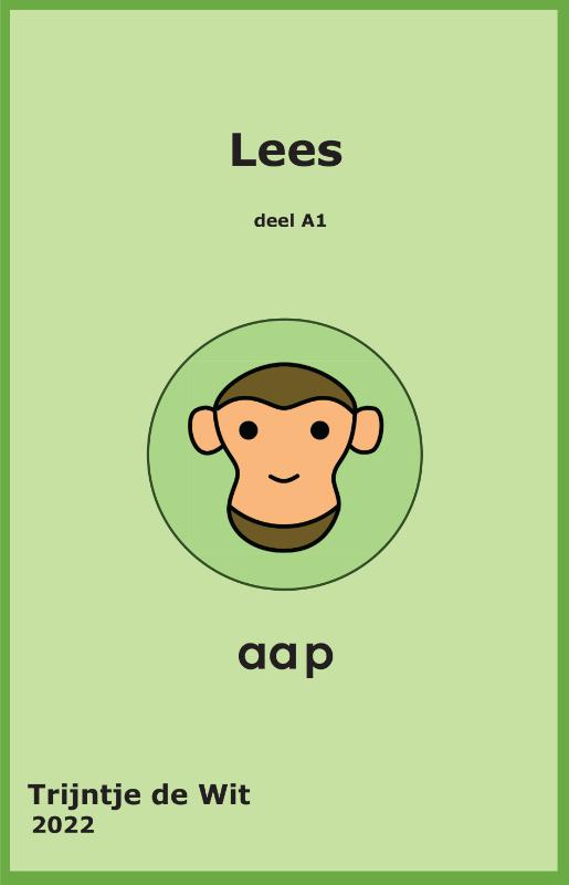 Omslag van Lees A1, aap