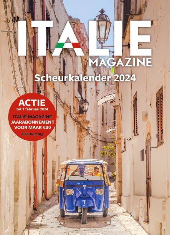 Omslag van Italië Magazine Scheurkalender 2024