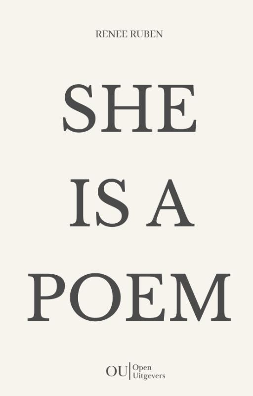 Omslag van She is a Poem