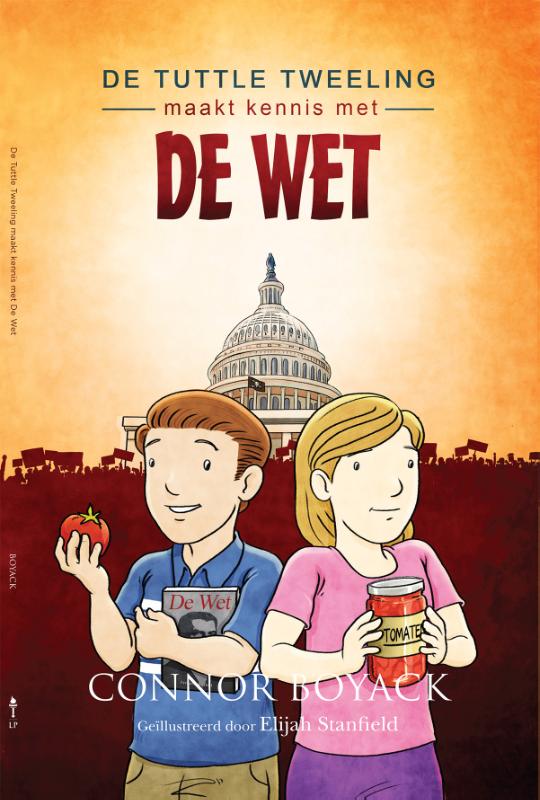 Omslag van De Tuttle Tweeling maakt kennis met de wet