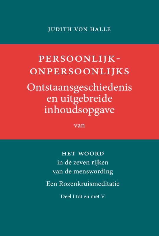 Omslag van Persoonlijk-onpersoonlijks