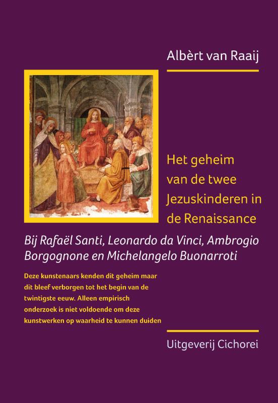 Omslag van Het geheim van de twee Jezuskinderen in de Renaissance